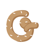 G-shaped pretzel
